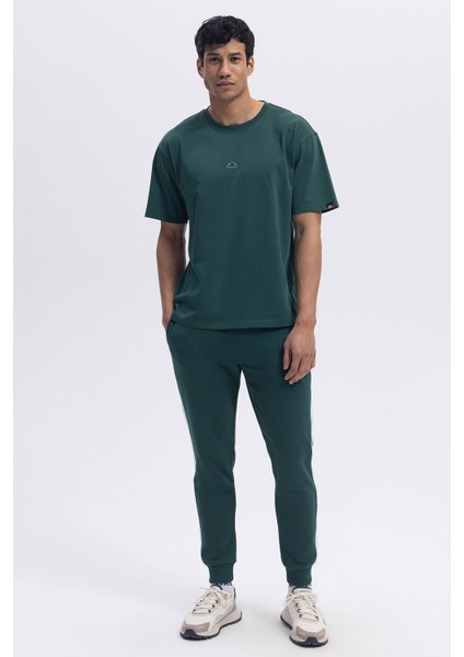 Pamuk Oversize Fit Bisiklet Yaka T Shirt Erkek T Shirt EM376