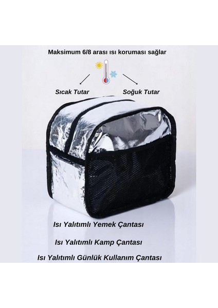 Almazan Şef Bıçağı Isme Özel Bıçak Termal El Çantası Termal Çanta 2 Li Set