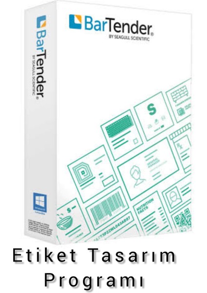 TT-452 Barkod Etiket Yazıcı. Etiket Tasarım Programı Ile. Direk Termal ve Termal Transfer, 300MT Ribon Kapasiteli.