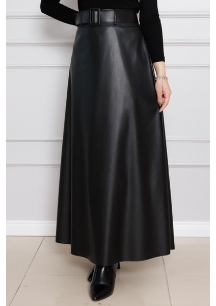 Ceketli Deri Takım-Siyah fırsatları