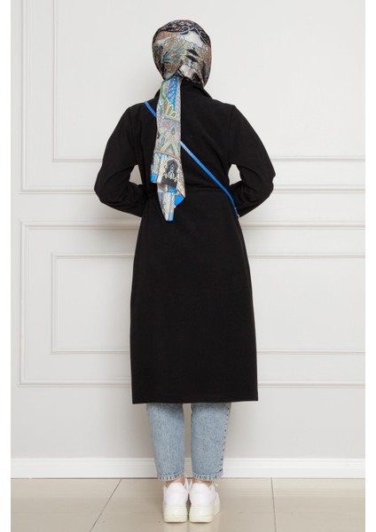 Cepken Detaylı Beli Tünelli Kaşe Kap-Siyah indirimleri