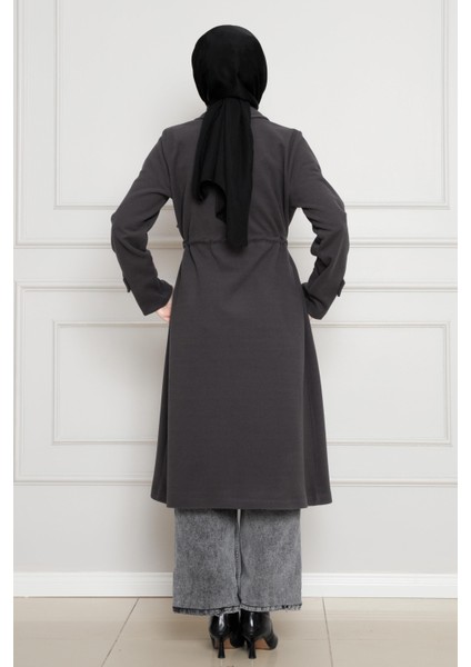 Cepken Detaylı Beli Tünelli Kaşe Kap-Antrasit indirimleri