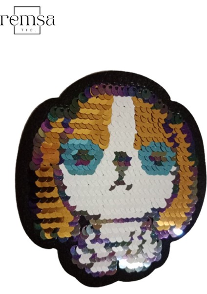 Ütü ile Yapışan Arma - Yama - Patch - Pullu Köpek Modeli (9,5cm x 10,5cm)