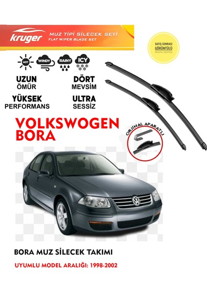 Volkswagen Bora Muz Silecek Takımı (1998-2002)