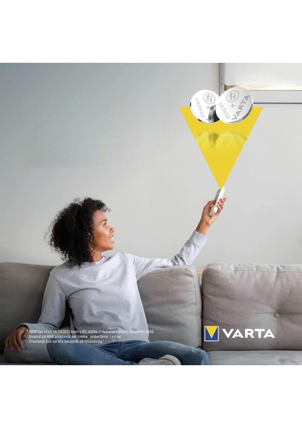 Düğme Para Pili CR2032 Anahtar Saat Oyuncak Elektronik Cihaz 3V 80 Mah Blister Lityum Batarya 3 Adet