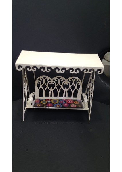 Metal Sallanan Kanepe Biblo 17X15X10CM Home Mutfak Banyo Ev Dekorasyon Ürün Paslanmaz 1 Adet