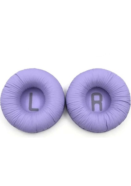 Jbl ile Uyumlu Kulaklık Pedi Süngeri Tune T500BT 510BT 520BT T560BT T450 460 JR300 310 T250 Yastık Ped Sünger Köpük-Mor