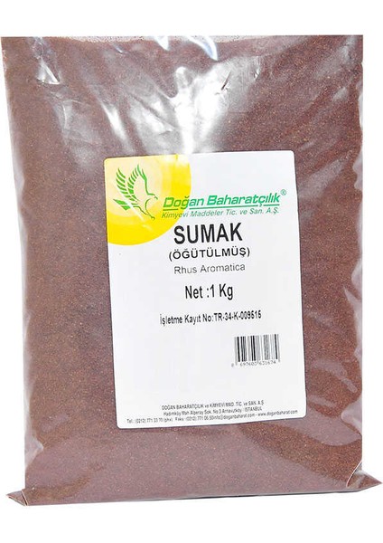 Sumak Öğütülmüş 1000 gr Paket