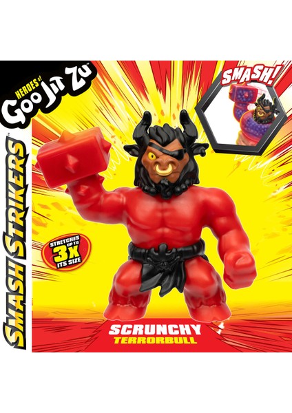 Hgjz Smash Strikers Tekli Figür - Terrorbull