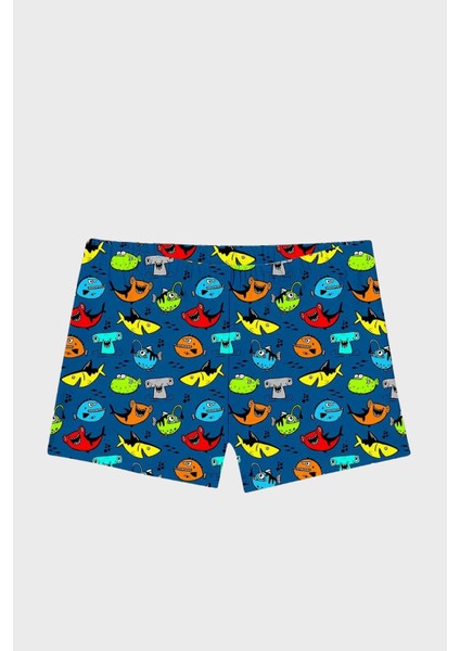 Aquatic Baskılı Upf 50+ Korumalı Mayo Short Erkek Çocuk Mayo Short SR2531000002