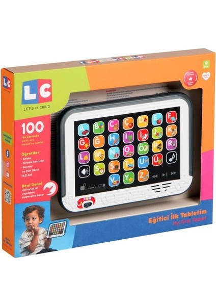 Nessiworld 30902 Let's Be Child - Eğitici Ilk Tabletim +12 Ay