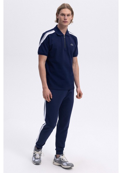 Pamuk Regular Fit Yarım Fermuarlı Polo Yaka T Shirt Erkek Polo Yaka T Shirt EM169 fiyatları