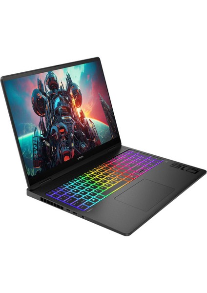 Omen Max 16-AH0023NT B92QYEA011 Ultra 9 275HX 64GB 2 TB SSD+2 TB SSD RTX5080 16" Wqxga Freedos Taşınabilir Bilgisayar