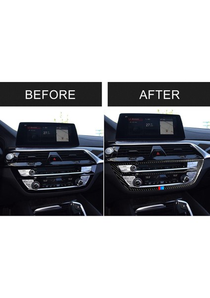 Bmw 5 Serisi G38 Karbon Fiber CD Paneli Dekoratif Sticker fiyatları