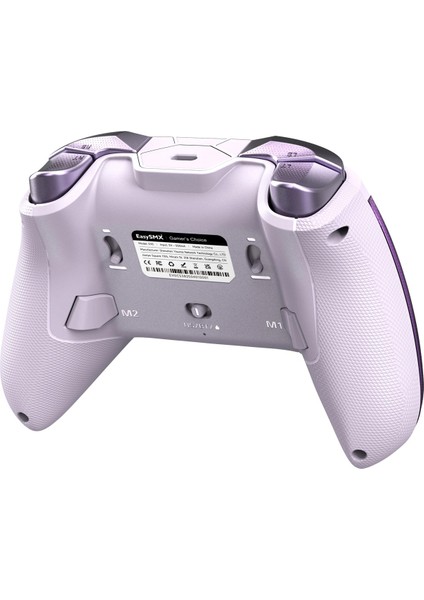 D10 - Kablosuz Gamepad - Hall Effect Stick - Drift & Dead Zone Yok, Pc/switch/steam Uyumlu - Mor