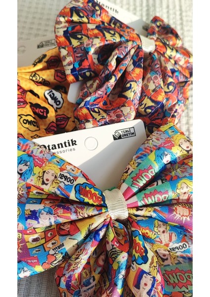 4 Adet Lastikli, Kurdele Bağlama Detaylı Çok Şık Toka modelleri