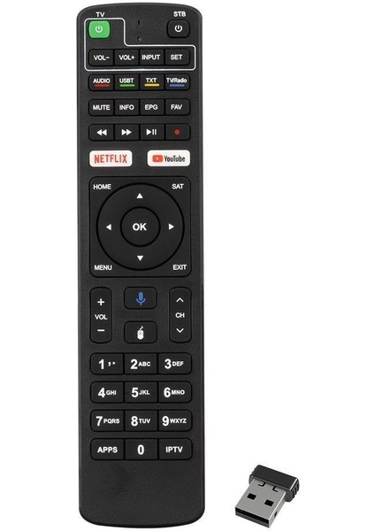 Weko Dreamstar Android Netflix-Youtube Tuşlu Uydu Kumandası