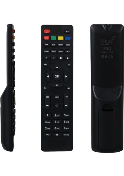 Mersat Star - Yumatu Hd - Citybox Hd - Mersat Marginal Uydu Kumandası (Pause Tuşu Kırmızı)