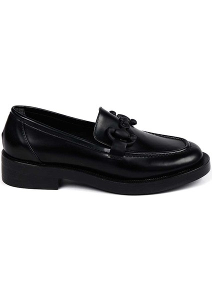 Tokalı Termoplastik Loafer 281-128 Kadın Ayakkabı
