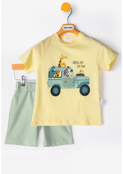 Şortlu Erkek Çocuk Takım Erkek Bebek Giyim Erkek Bebek Alt Ust Takım Erkek Bebek Takım Ikili