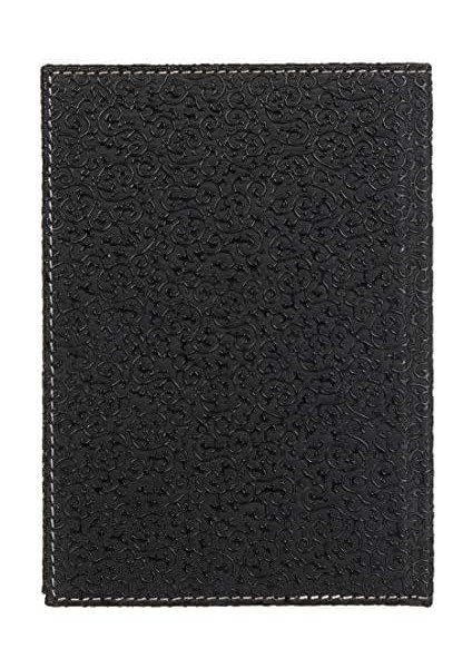 4812 Defter 14X20 Cm. Kareli̇ 160 Yapraklı Suni Deri Hilton Desen Kapaklı Siyah, Siyah fiyatları