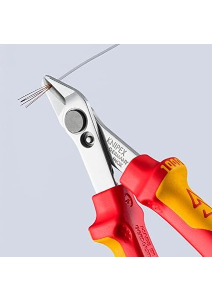 Electronic Super Knips® Vde Yalıtımlı ve Çok Bileşenli Kapaklar, Vde-Testli 125 mm (Sb Kart/blister) 78 06 125 Sb