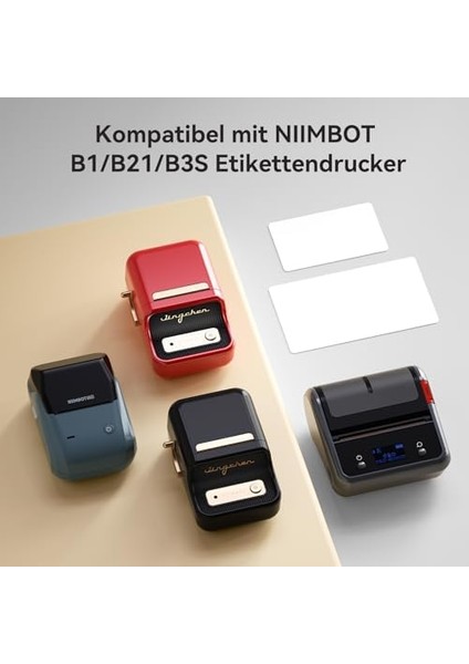 Kendinden Yapışkanlı Termal Etiketler, B1/B21/B3S Etiket Bandı, Okul, Ev, Ofis, Küçük Işletmeler Için Kağıt (Beyaz-Dikdörtgen, 30 x 20 Mm) fiyatları