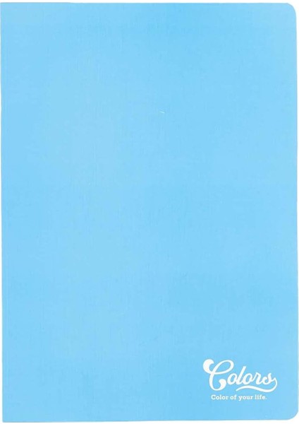 Colors A5 60 Yaprak Kareli Defter, Mavi