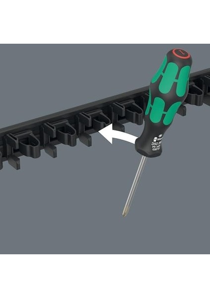 05136414001 9611 Mıknatıslı Çubuk, 9 Kraftform Tornavida, Aletsiz, 30 x 400 mm