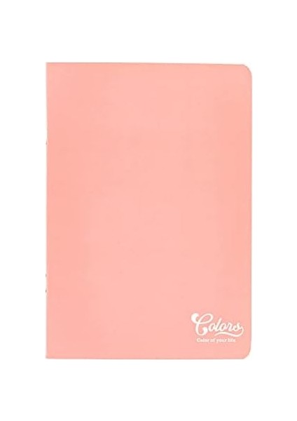 Colors A4 80 Yaprak Çizgili Defter, Pembe