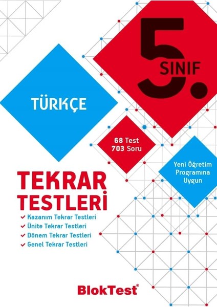 5.sınıf Türkçe Tekrar Testleri