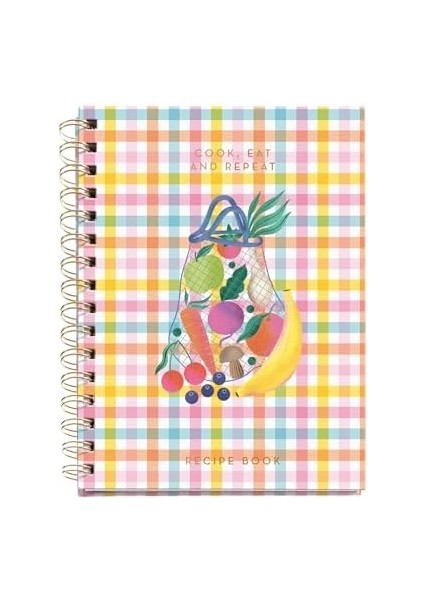 Defter Mr Yemek Defteri Spiralli Meyveler