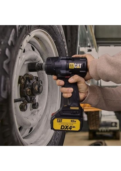 Cat DX7020B 18 Volt Kömürsüz 700/880 Nm Profesyonel Şarjlı Somun Sıkma (Akü Dahil Değildir)