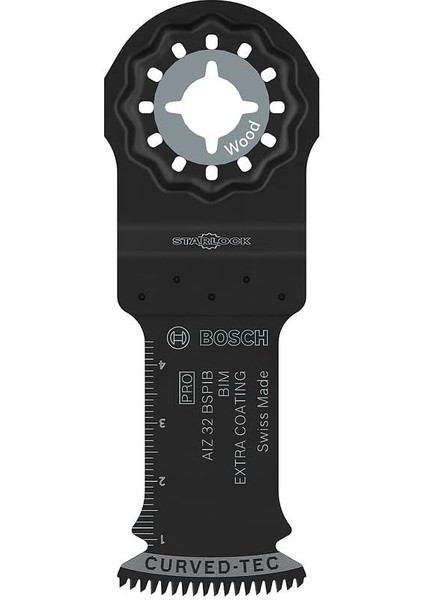5x Pro Aız 32 Bspıb Daldırmalı Kesim Testere Bıçağı (Sert Ahşap, Plastik Kaplı Levhalar, Genişlik 32 Mm, Professional Aksesuar Çok Fonksiyonlu Makine)