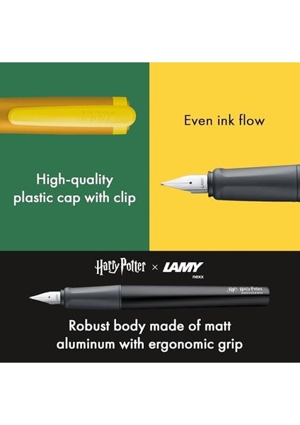 Nexx Dolma Kalem Alüminyum Gövde, M Uç, Hufflepuff