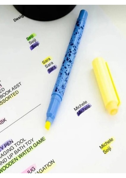 Silinebilir Fosforlu 4'lü Kalem Seti modelleri