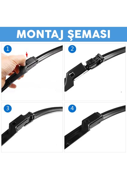 Rbw Muz Silecek Takımı Togg T10X 2023-2025 ile Uyumlu