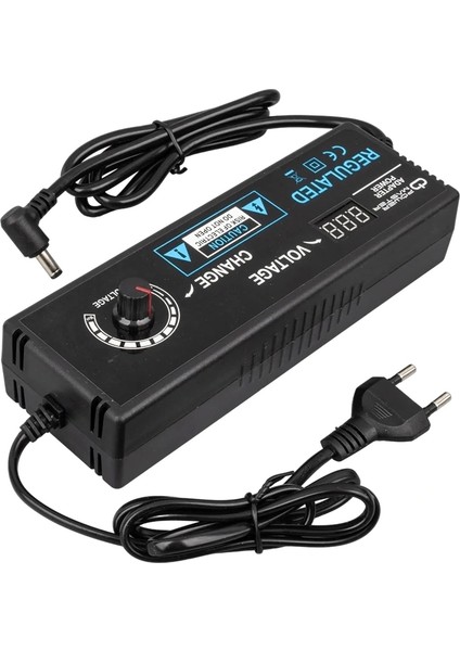 3 Volt - 12 Volt - 10 Amper 5.5*2.5 Uçlu Kademeli Adaptör (5047)