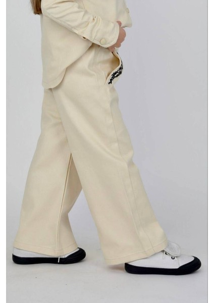 Kız Nakışlı 3 Lü Kot Takım indirimleri