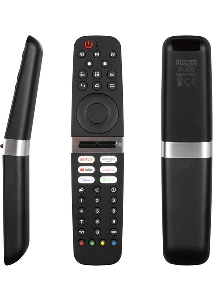 Arçelik Youtube-Spotıfy-Google Play-Disney+ Tuşlu LCD LED Tv Kumanda (5047)