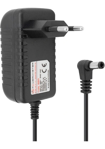5 Volt- 2 Amper -10 Watt 5.5*2.5 L Uçlu Priz Tipi Adaptör (5047)