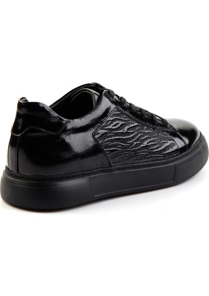 Siyah Leather Erkek Sneaker E01958172008 fırsatları