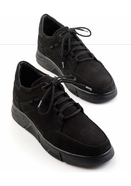 Siyah Leather Erkek Casual Ayakkabı E01733028501 fiyatları