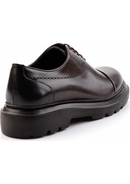 Kahve Leather Erkek Klasik Ayakkabı E01600130803 fırsatları
