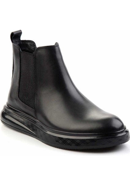 Siyah Leather Erkek Bot & Bootie E02401021043 modelleri