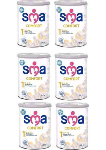 1 Bebek Sütü Comfort 400 gr x 3 Adet