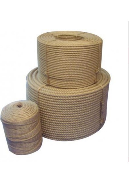 Toptanhobi.com 4 mm Jüt Halat 25 mt