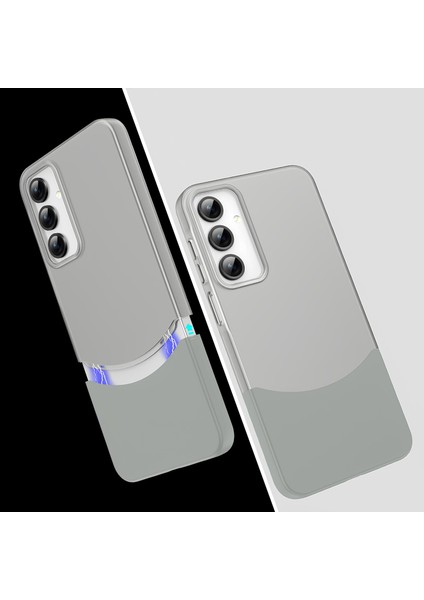 Samsung Galaxy A25 Kılıf Mıknatıslı Iki Parça Yeni Tasarım Double Kapak