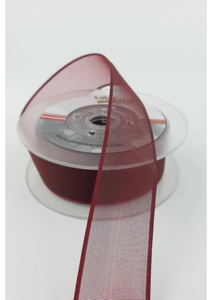 Toptanhobi.com Mürdüm Şifon Kurdele 2,5 cm x 25M 1 Adet