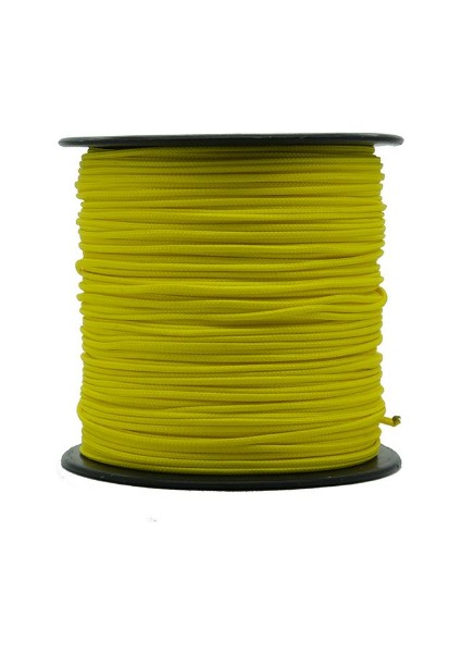 Toptanhobi.com Limon Sarı Paraşüt Ip 100 mt Makara 1 Adet